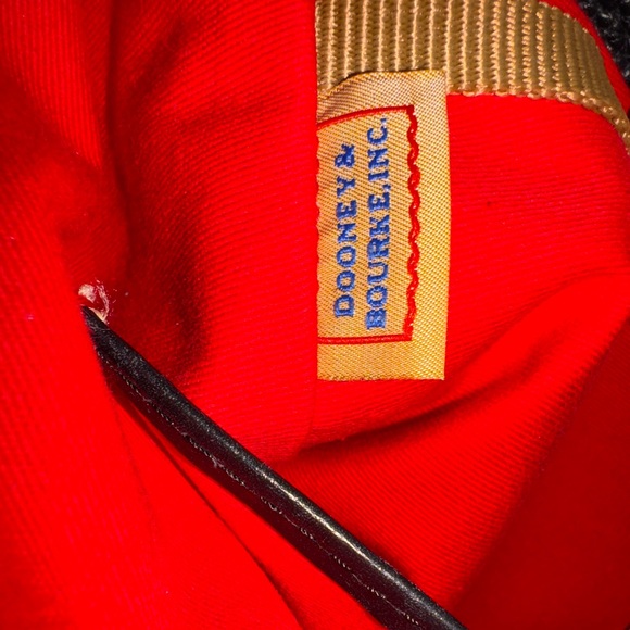 Dooney & Bourke Black Leather Tammy Tote: R1312BB - Picture 10 of 13